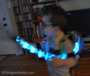 DIY Ghostbusters Halloween costume