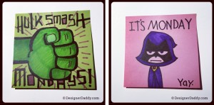 Top 14 SuperLunchNotes of 2014 - Hulk Raven