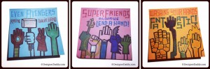 Top 14 SuperLunchNotes of 2014 - Avengers, Super Friends, Fantastic 4