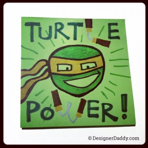 Top 14 SuperLunchNotes of 2014 - TMNT Michelangelo