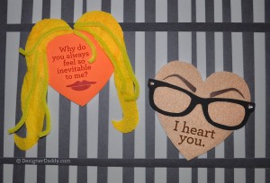 Movie & TV inspired valentines