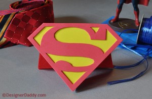 DIY Superman Father's Day Card
