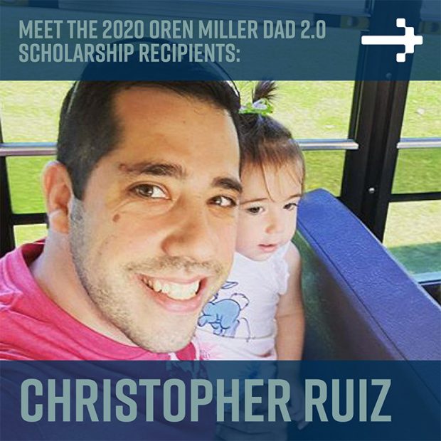 Chris Ruiz - Dad 2 Summit scholarship recipient